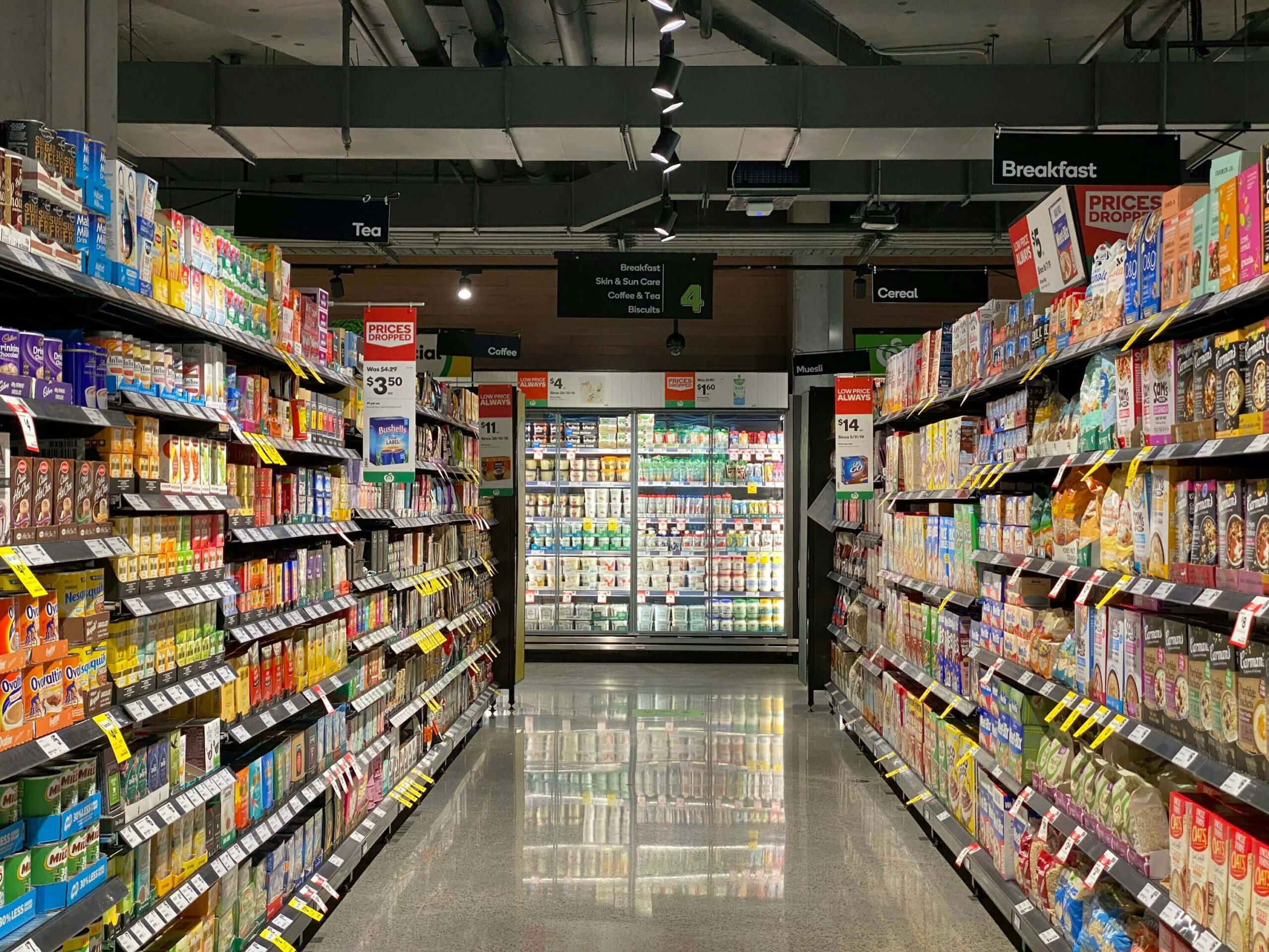 grocery aisle